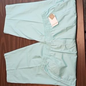 Breckenridge Twill Capri in Island PDS Elastic Waist Size 18 NWT